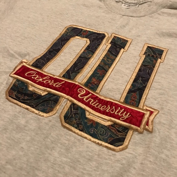 Vtg Oxford University T shirt Screen Stars sstitch - Picture 4 of 7